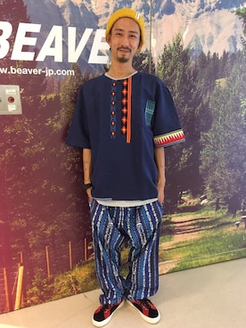 Junpei  Fukadaさん（メンズ・170cm）の夏コーディネート