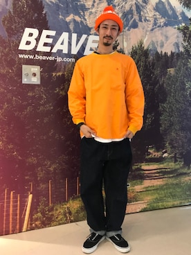 Junpei  Fukadaさん（メンズ・170cm）の冬コーディネート