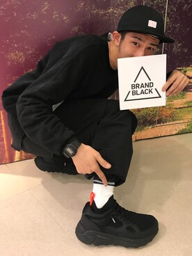 「TOPO DESIGNS（トポデザインズ）のアイテム（キャップ）」を使った、Junpei  Fukadaさん（メンズ・170cm）の春コーディネート