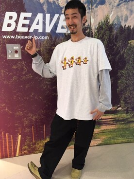 Junpei  Fukadaさん（メンズ・170cm）の春コーディネート