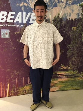 Junpei  Fukadaさん（メンズ・170cm）の春コーディネート