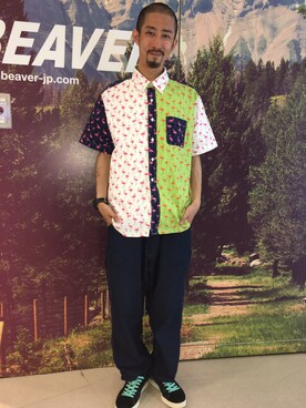 Junpei  Fukadaさん（メンズ・170cm）の夏コーディネート