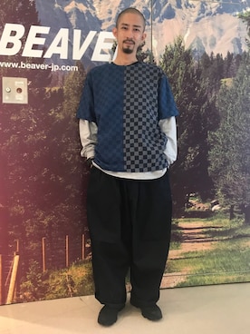 Junpei Fukadaさん(メンズ・170cm)の夏コーディネート