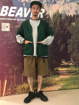 Junpei Fukadaさん(メンズ・170cm)の夏コーディネート