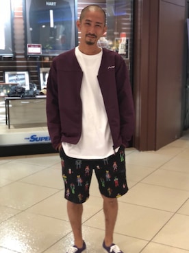 Junpei Fukadaさん(メンズ・170cm)の夏コーディネート