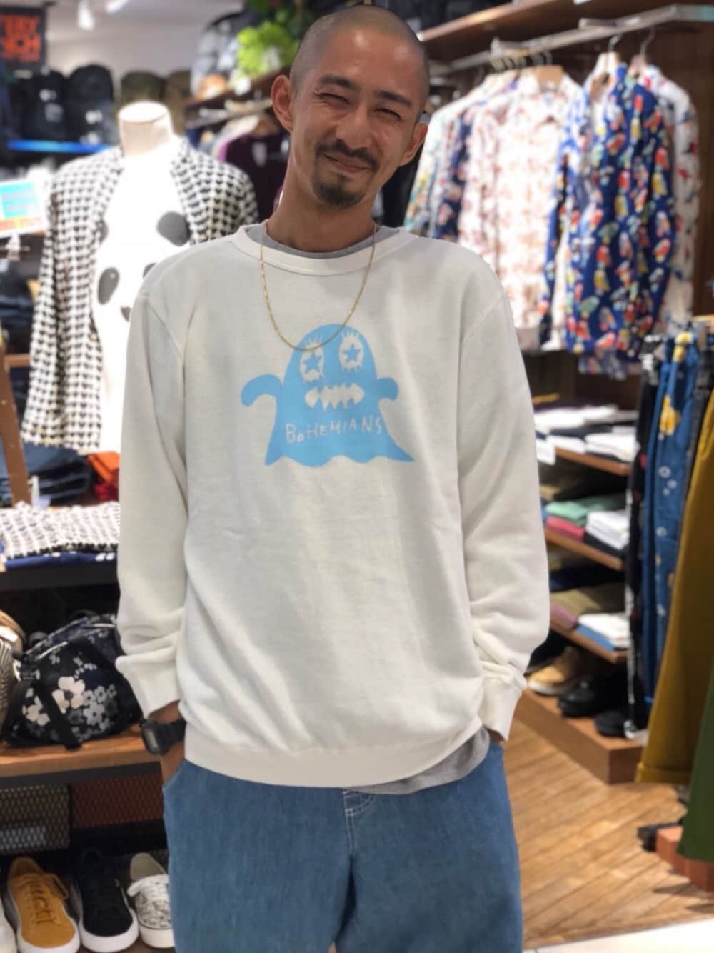 ボヘミアンズ BOGEY GIRL pt AIR SWEAT CREW NECK BOHEMIANS（ボヘミアンズ）の「BOHEMIANS/ボヘミアンズ BOGEY