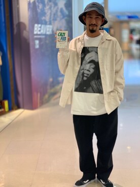 Junpei  Fukadaさん（メンズ・170cm）の春コーディネート