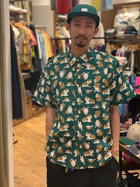 「TOPO DESIGNS（トポデザインズ）のアイテム」を使った、Junpei  Fukadaさん（メンズ・170cm）の夏コーディネート