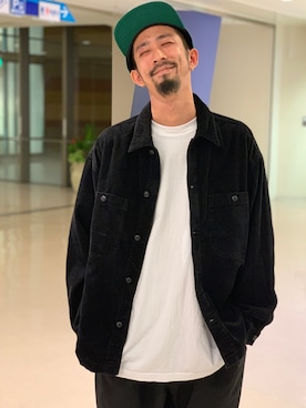 「アイテム（ブルゾン）」を使った、Junpei  Fukadaさん（メンズ・170cm・30代）の夏コーディネート