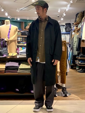 「アイテム（ブルゾン）」を使った、Junpei  Fukadaさん（メンズ・170cm・30代）の秋コーディネート