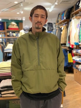 「アイテム（ブルゾン）」を使った、Junpei  Fukadaさん（メンズ・170cm・30代）の秋コーディネート