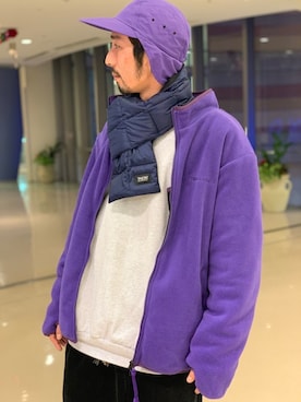 「アイテム（ブルゾン）」を使った、Junpei  Fukadaさん（メンズ・170cm・30代）の冬コーディネート