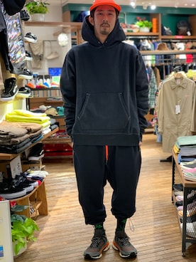 Junpei Fukadaさん(メンズ・170cm)の冬コーディネート