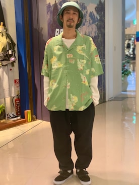 Junpei  Fukadaさん（メンズ・170cm）の春コーディネート