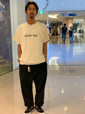 Junpei  Fukadaさん（メンズ・170cm）の春コーディネート