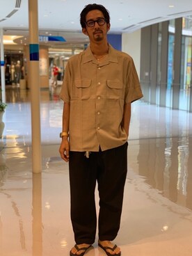 Junpei  Fukadaさん（メンズ・170cm）の夏コーディネート