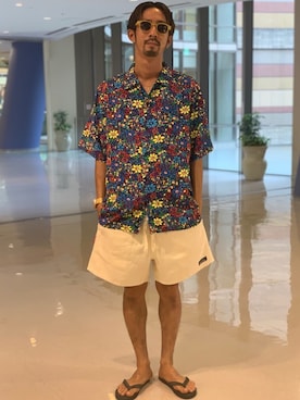Junpei Fukadaさん(メンズ・170cm)の夏コーディネート