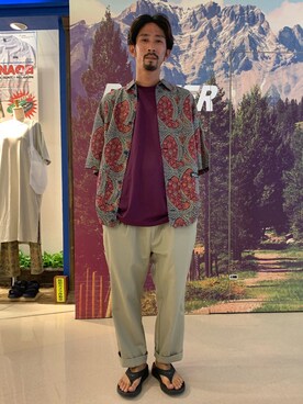 Junpei  Fukadaさん（メンズ・170cm）の夏コーディネート