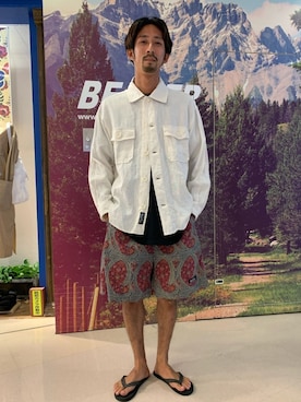 Junpei Fukadaさん(メンズ・170cm)の夏コーディネート