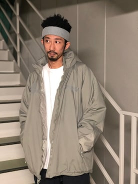 「アイテム（ブルゾン）」を使った、Junpei  Fukadaさん（メンズ・170cm・30代）の秋コーディネート