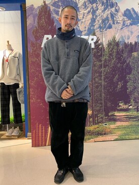 「アイテム（ブルゾン）」を使った、Junpei  Fukadaさん（メンズ・170cm・30代）の秋コーディネート