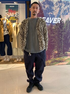 「inov-8（イノヴェイト）のアイテム（シューズ）」を使った、Junpei  Fukadaさん（メンズ・170cm）の冬コーディネート