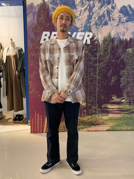 Junpei Fukadaさん(メンズ・170cm)の冬コーディネート