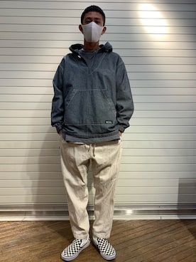 「アイテム（ブルゾン）」を使った、Junpei  Fukadaさん（メンズ・170cm・30代）の春コーディネート
