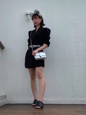 「アイテム（ワンピース/ドレス）」を使った、ややさん（レディース・169cm・10代）の夏コーディネート
