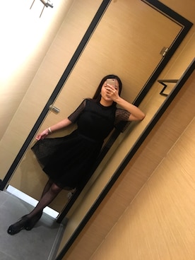 「G2000 （ジートゥサウザンド）のアイテム（ワンピース/ドレス）」を使った、CandyMaMaさん（レディース・157cm）の秋コーディネート