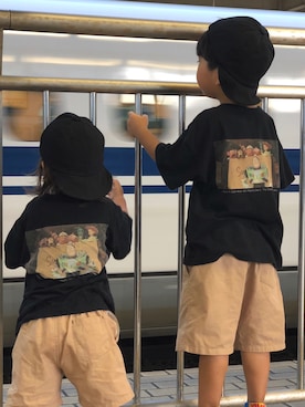 かわーたさん(キッズ・90cm)の夏コーディネート