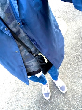 「Right-on（ライトオン）のアイテム（タンクトップ）」を使った、Katsuhiko Sasakiさん（メンズ・163cm）の冬コーディネート