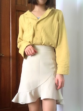 「fairy（フェアリー）のアイテム」を使った、SUDY冷さん（レディース・160cm）の春コーディネート