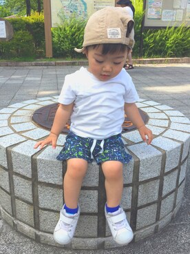 jjさん（キッズ・80cm）の夏コーディネート