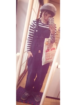 鈴石 風さん（レディース・153cm）の秋コーディネート