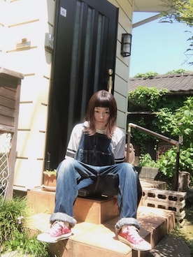 鈴石 風さん（レディース・156cm）の春コーディネート