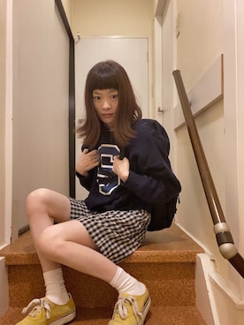 鈴石 風さん（レディース・156cm）の秋コーディネート