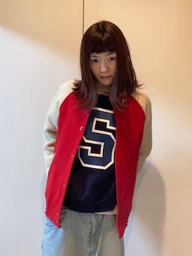 鈴石 風さん（レディース・156cm）の秋コーディネート