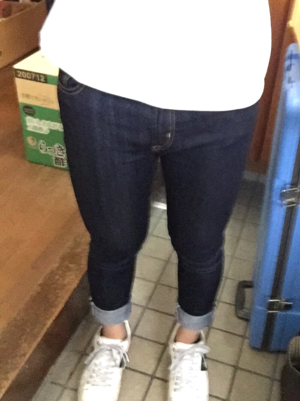 「MOUSSYのアイテム（デニムパンツ、その他）」を使った、裕介さん（メンズ・158cm）の夏コーディネートの1枚目の写真