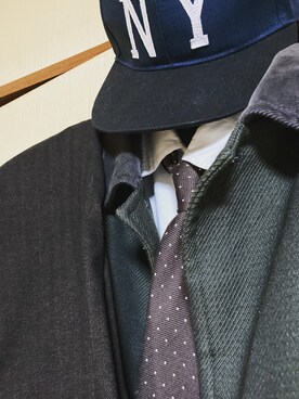 「BG（ビージー）のアイテム」を使った、tO-TiAさん（メンズ・171cm）の秋コーディネート