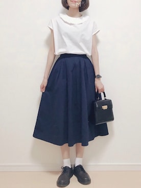 「haco!（ハコ）のアイテム（その他シューズ）」を使った、MAYUKOさん（レディース・163cm）の夏コーディネート
