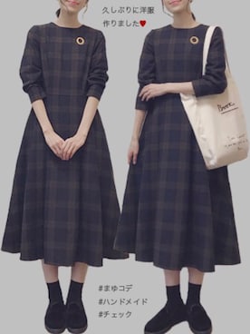 「DICAS（ディカス）のアイテム」を使った、MAYUKOさん（レディース・163cm）の秋コーディネート