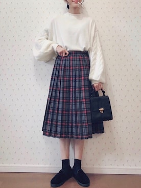 「DICAS（ディカス）のアイテム」を使った、MAYUKOさん（レディース・163cm）の秋コーディネート