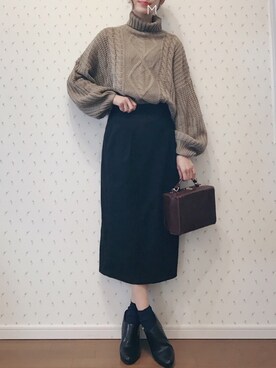 MAYUKOさん（レディース・163cm）の秋コーディネート