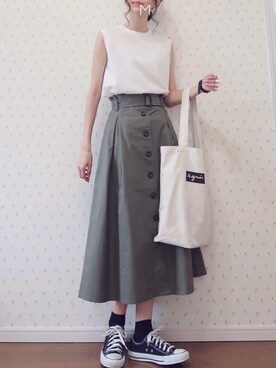 MAYUKOさん(レディース・163cm)の夏コーディネート