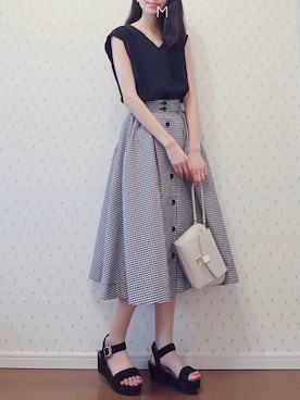 MAYUKOさん(レディース・163cm)の夏コーディネート