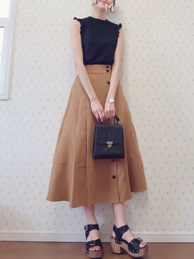 MAYUKOさん（レディース・163cm）の夏コーディネート