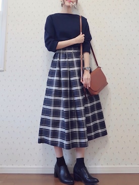 MAYUKOさん（レディース・163cm）の秋コーディネート