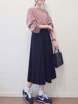 「LBC（エルビーシー）のアイテム」を使った、MAYUKOさん（レディース・163cm）の秋コーディネート