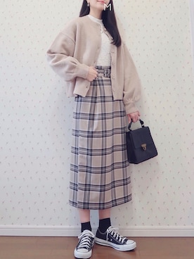 「LBC（エルビーシー）のアイテム」を使った、MAYUKOさん（レディース・163cm）の春コーディネート